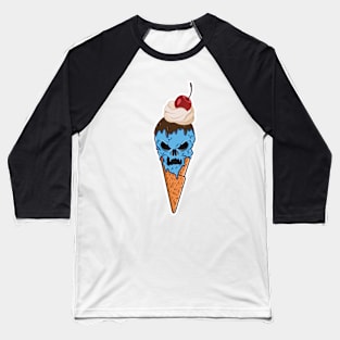 skull cream Baseball T-Shirt